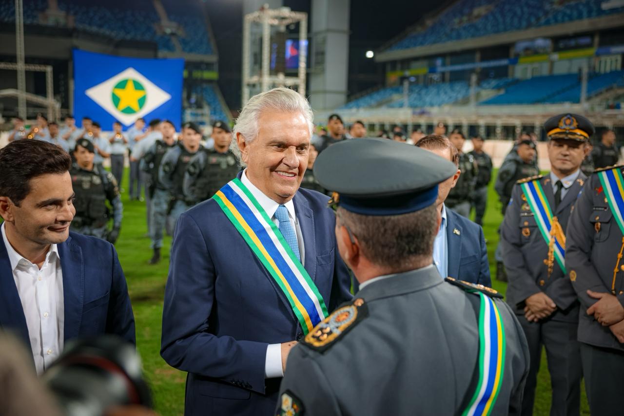 Caiado polícia militar