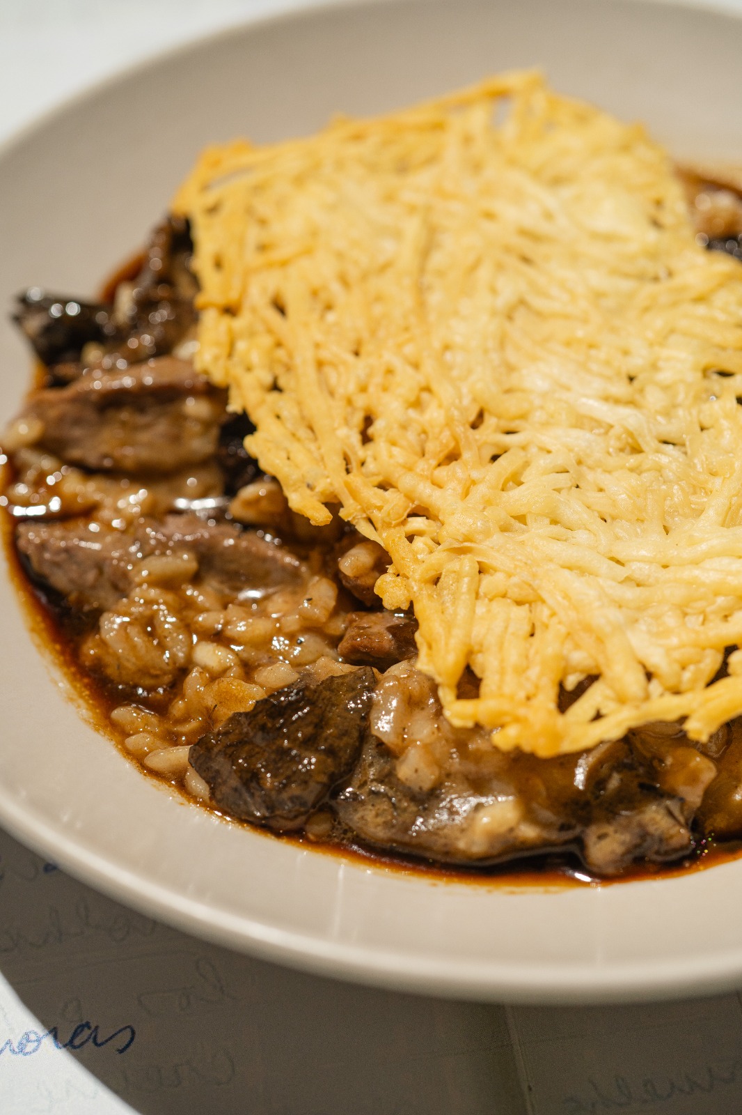 Restaurante Las Nenas com o prato Nenita