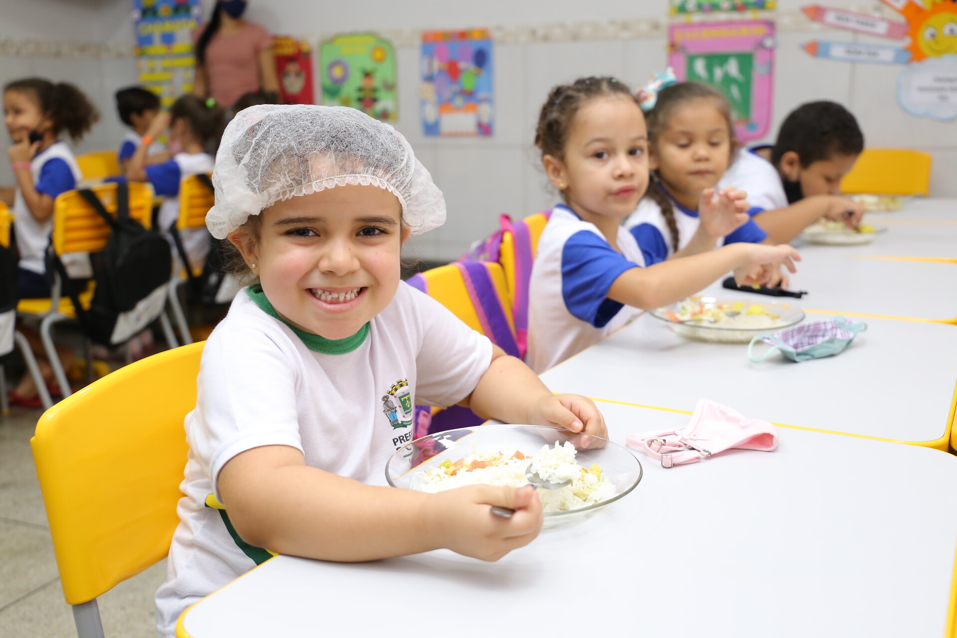 Merenda escolar - Fotos: Jackson Rodrigues / Prefeitura de Goiânia