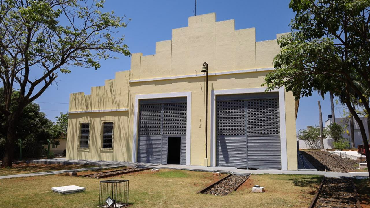 Museu Ferroviário terá a primeira sala de cinema pública de Pires do Rio - Secult