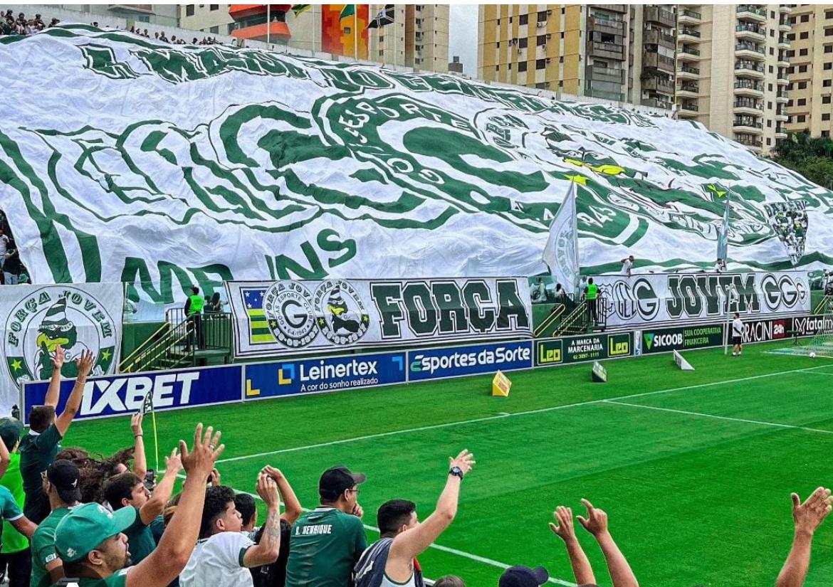 Torcida do Goiás técnico Carille