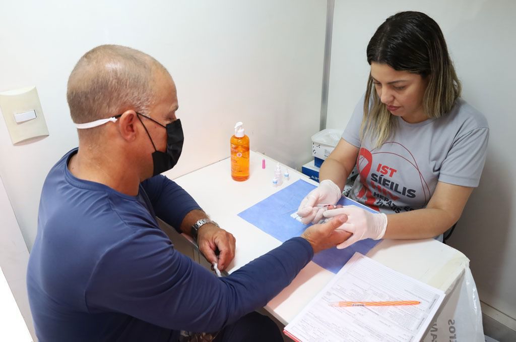 Mobilização reforça as ações com testagens gratuitas em hospitais, UPA’s e pontos de grande circulação - Divulgação