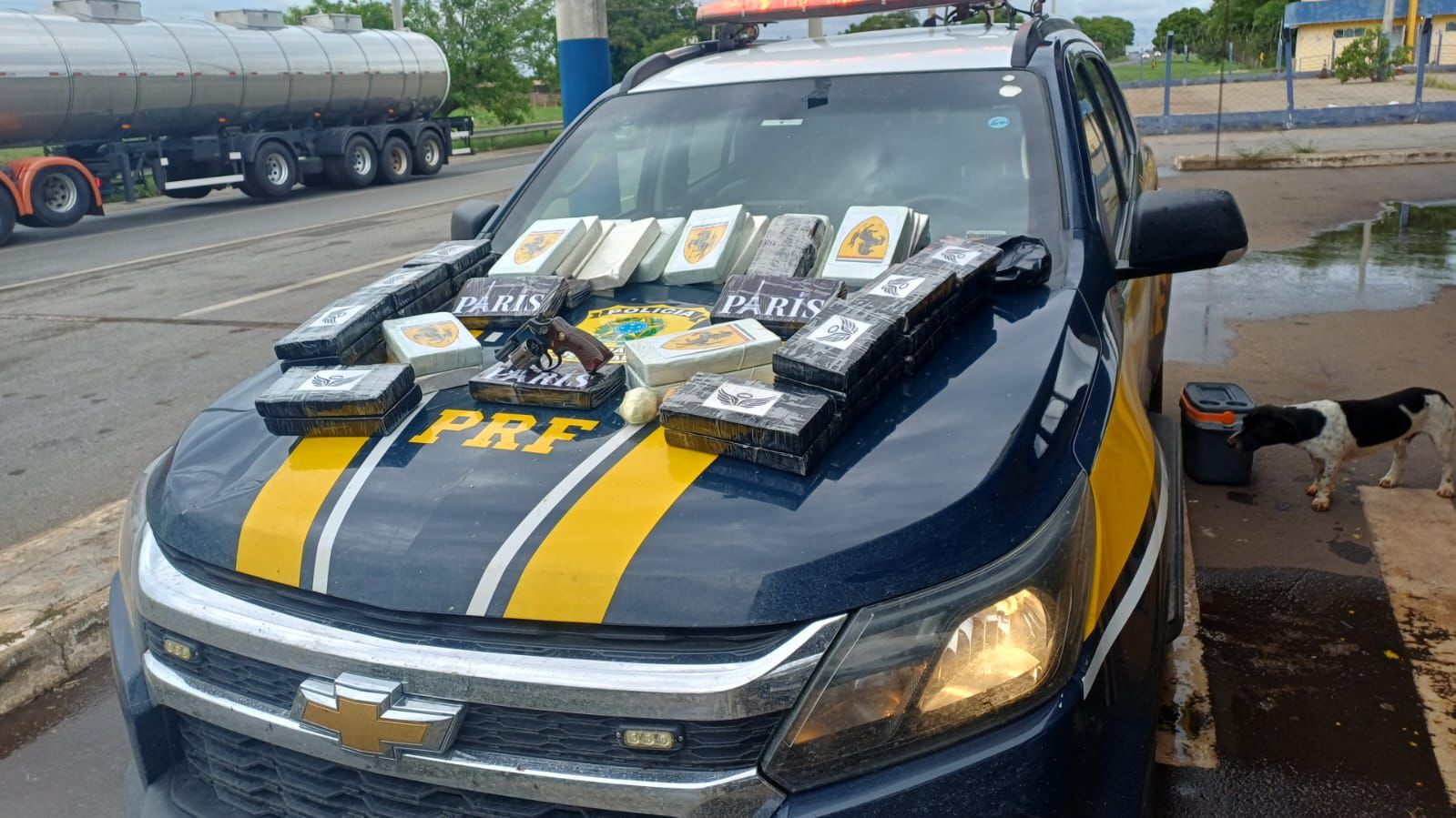 PRF cocaína Goiás