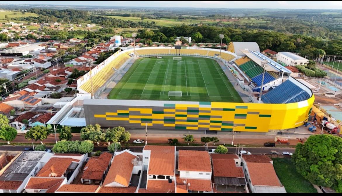 Estádio Maião, em Mirassol, capacidade insuficiente para a Libertadores