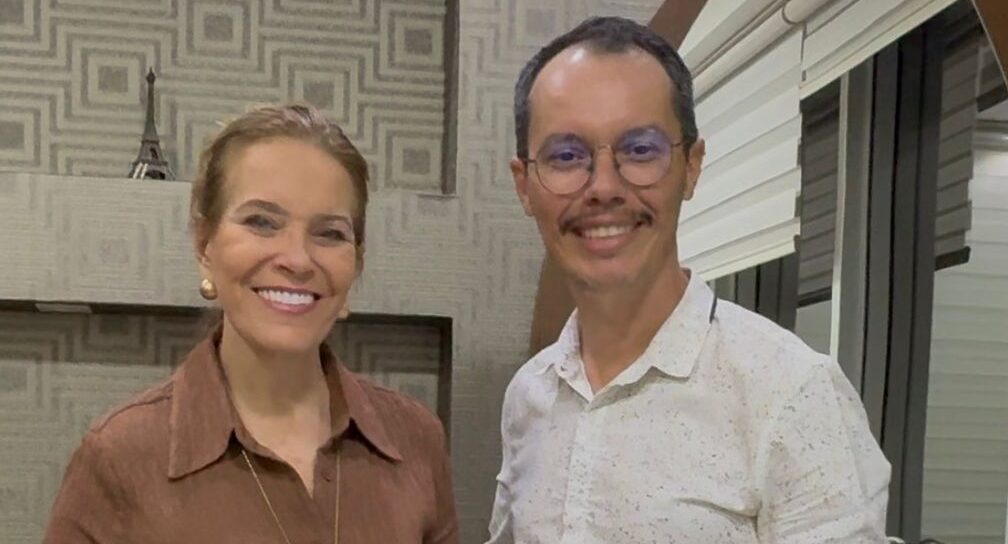 Lêda Borges e Adriano Ferreto