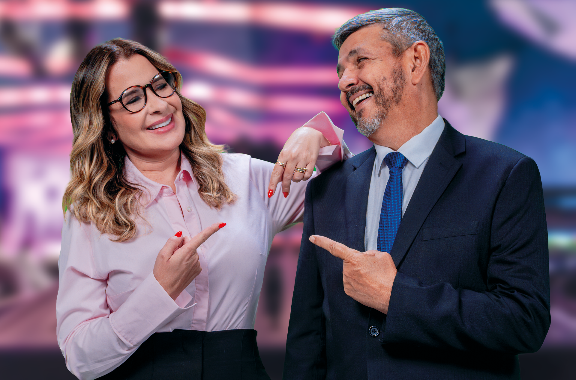 Jovem Pan News; Carlos Magno e Fernanda Arcanjo