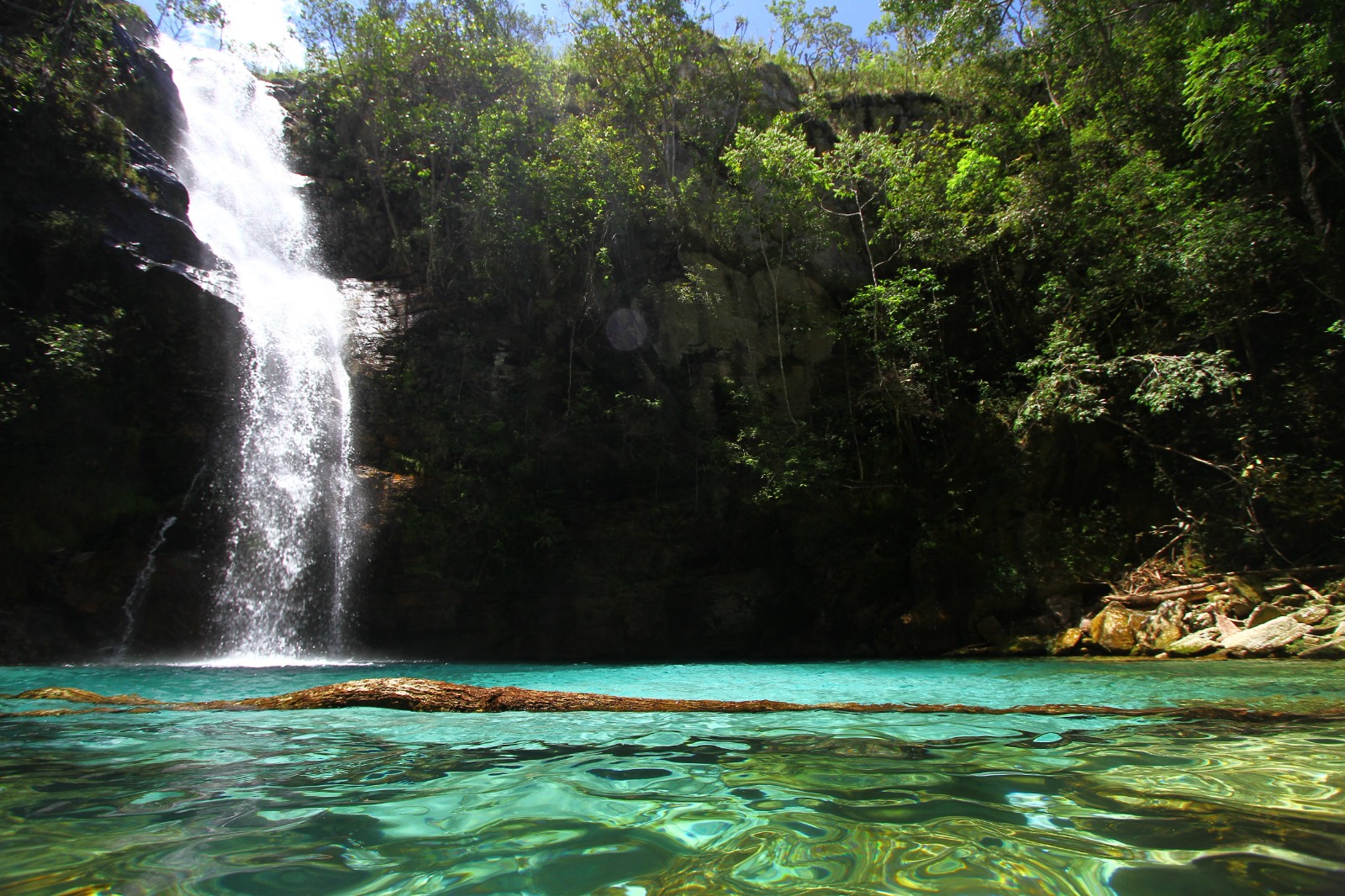 Goiás se consolida como destino turístico no país, como o caso da Cachoeira Santa Bárbara, em Cavalcante - Secult