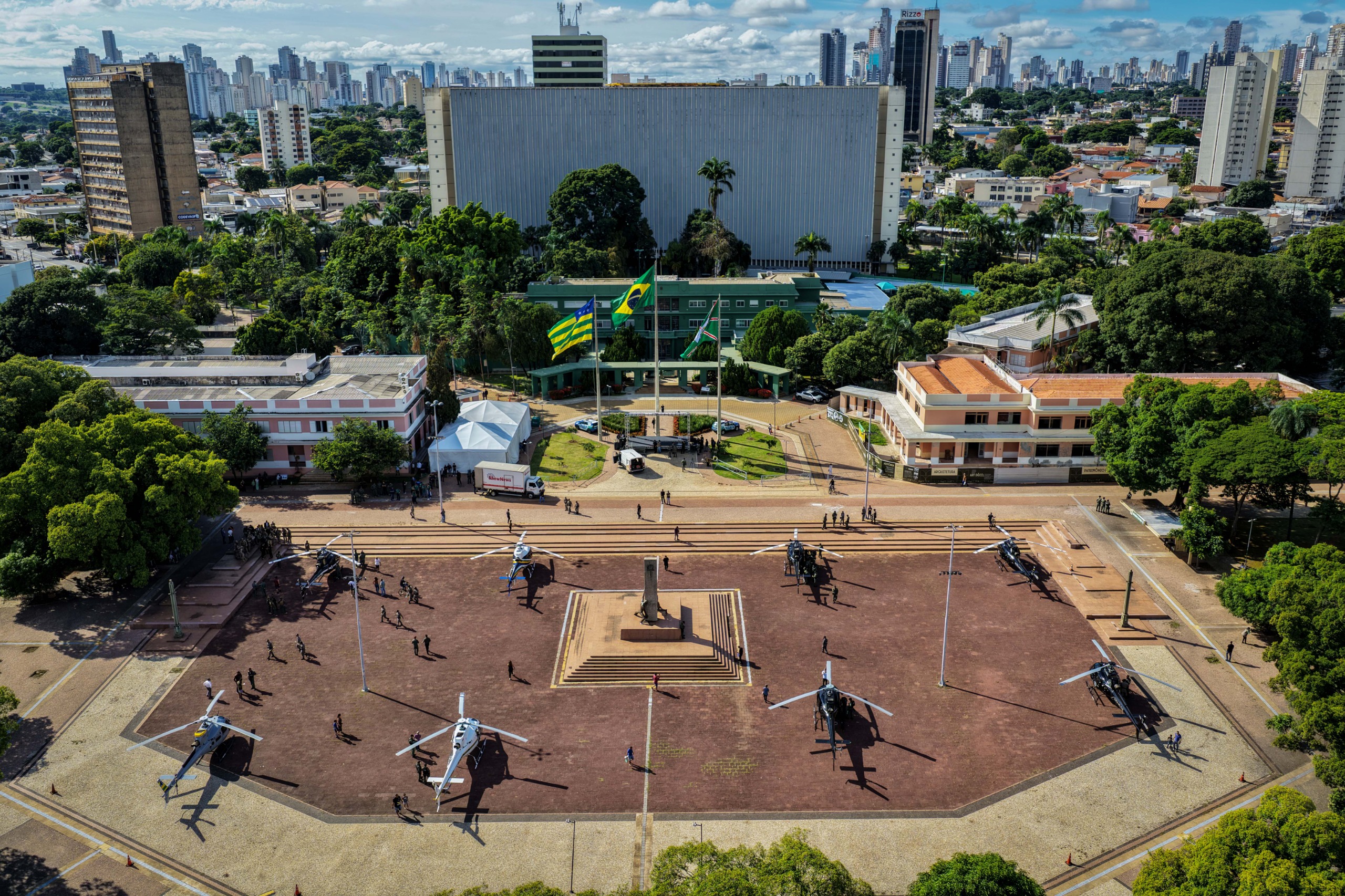 bases aéreas policiais