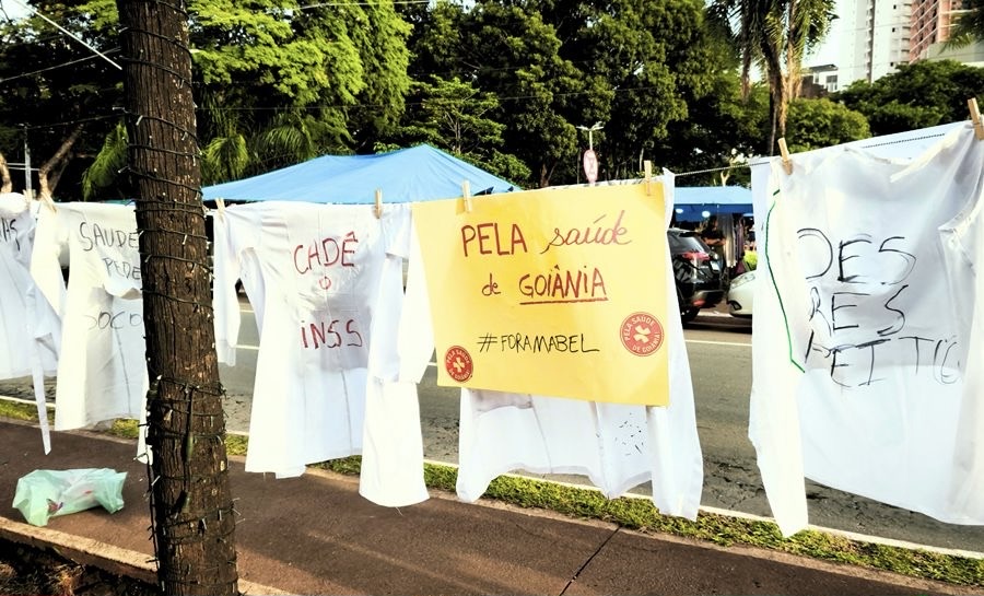 Manifestação de médicos