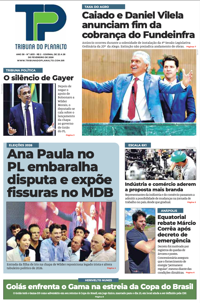 CLIQUE AQUI PARA LER A EDIÇÃO IMPRESSA DESSA SEMANA