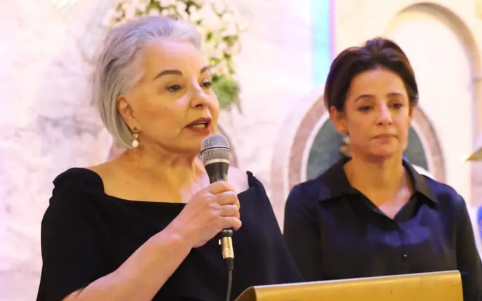Ex-deputada federal Dona Iris ao lado da filha Ana Paula Rezende, Goiânia, Goiás — Foto: Reprodução/Instagram
