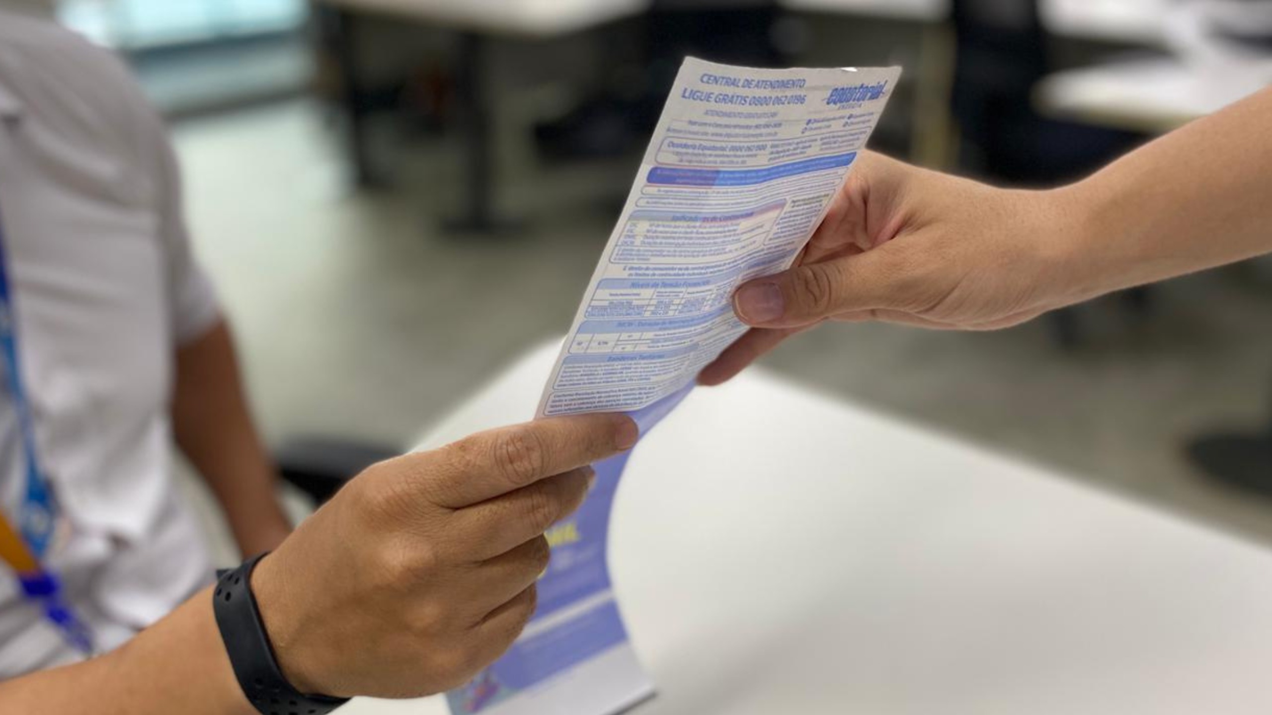 Na conta também pode ser consultado o histórico de consumo dos últimos 12 meses - Divulgação