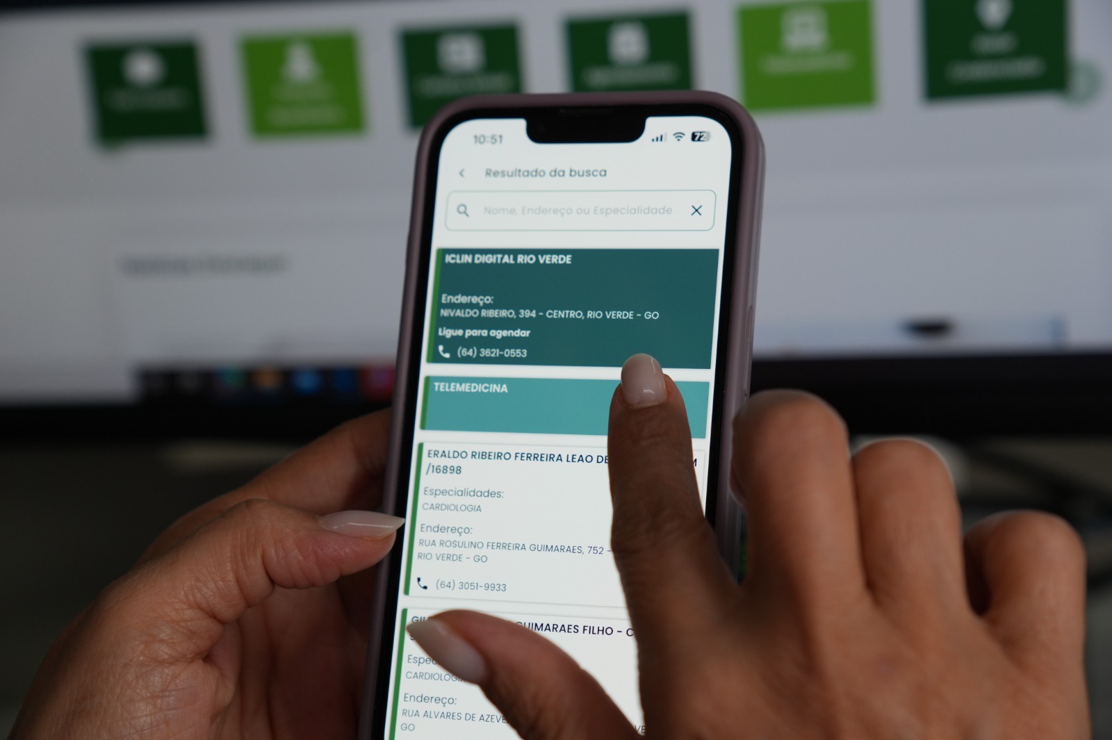 Ferramenta “Agenda na Rede Credenciada” permite agendar consultas à distância e atendimentos presenciais - Divulgação