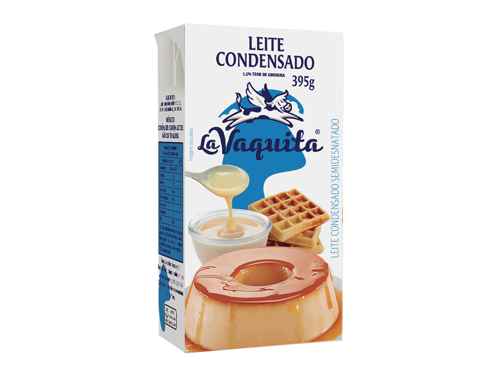 leite condensado e dois suplementos