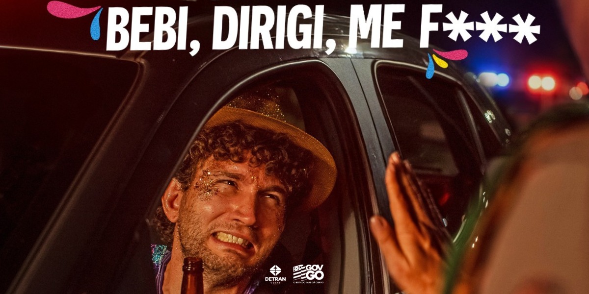A proposta é chamar a atenção dos condutores de forma direta e impactante,