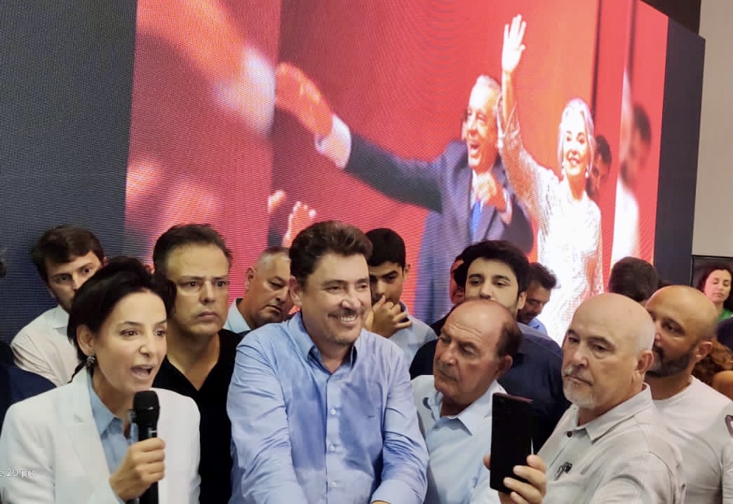 Ana Paula Rezende vice-governadora de Wilder Morais (Foto: Paulo José)