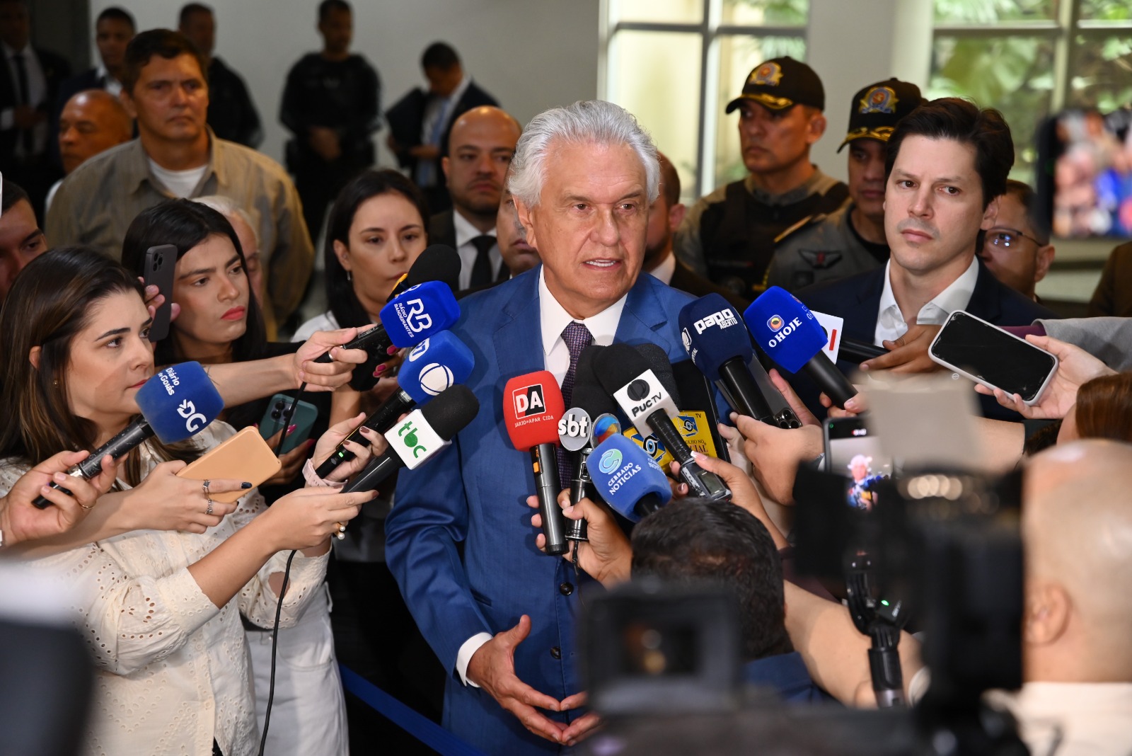 Caiado é escolhido pré-candidato do PSD à Presidência e se mostra como alternativa à polarização