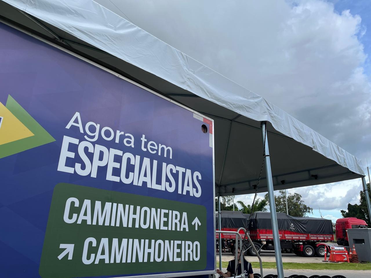 unidade móvel caminhoneiro