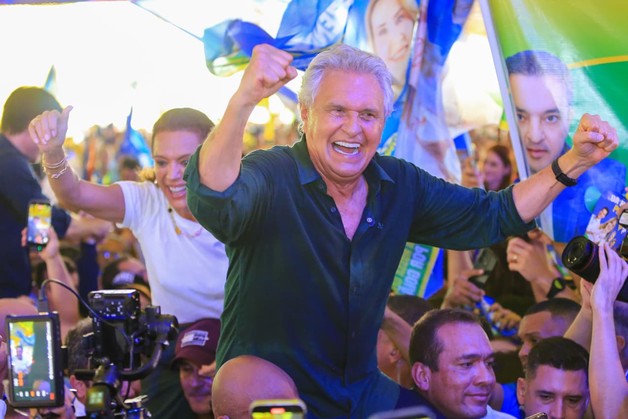 Caiado se filia no PSD em Jaraguá