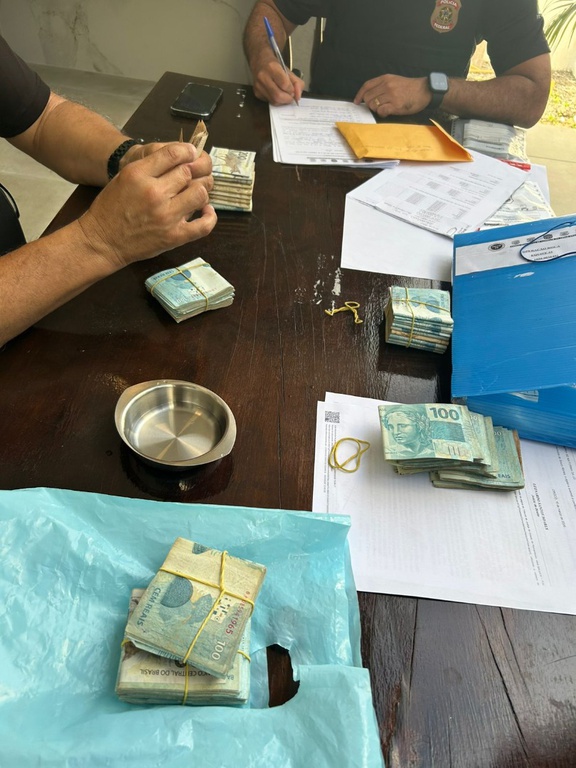Nesta etapa, estão sendo cumpridos quatro mandados de prisão preventiva, com alvos localizados em Goiás, Mato Grosso do Sul e Maranhão - Divulgação