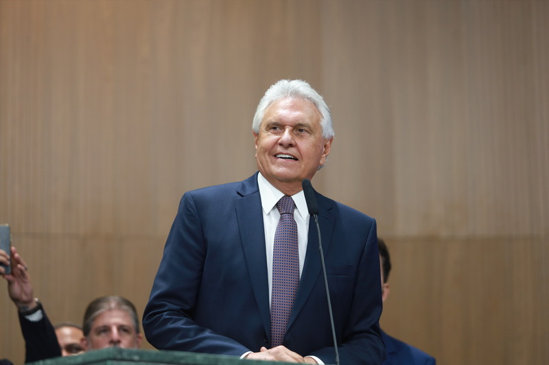 aprovação Em discurso marcado por emoção, balanço de gestão e projeções futuras, Caiado destacou a trajetória política construída ao longo de décadas