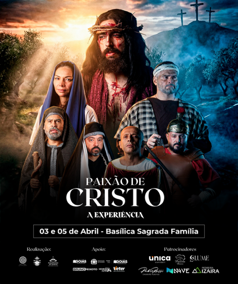 As apresentações serão realizadas nos dias 3 de abril (Sexta-Feira Santa) e 5 de abril (Domingo de Páscoa)