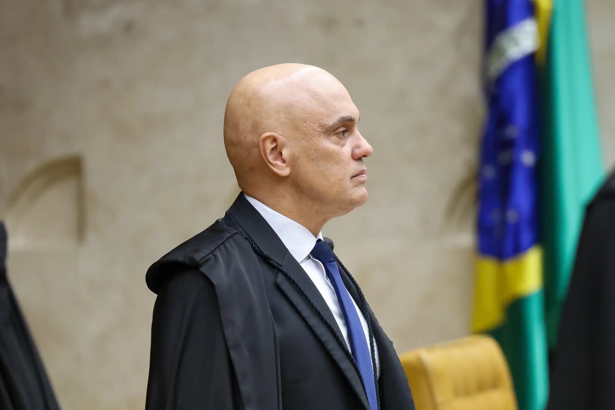 Ministro Alexandre de Moraes estabeleceu limites para uso de dados do Coaf Foto: Gustavo Moreno / STF