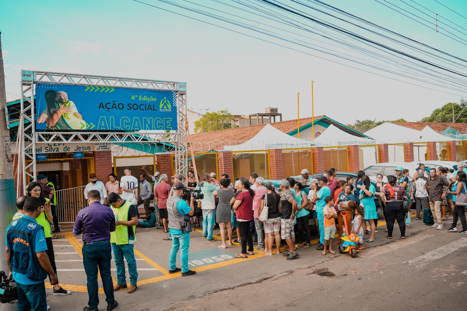Ação social em Goiânia