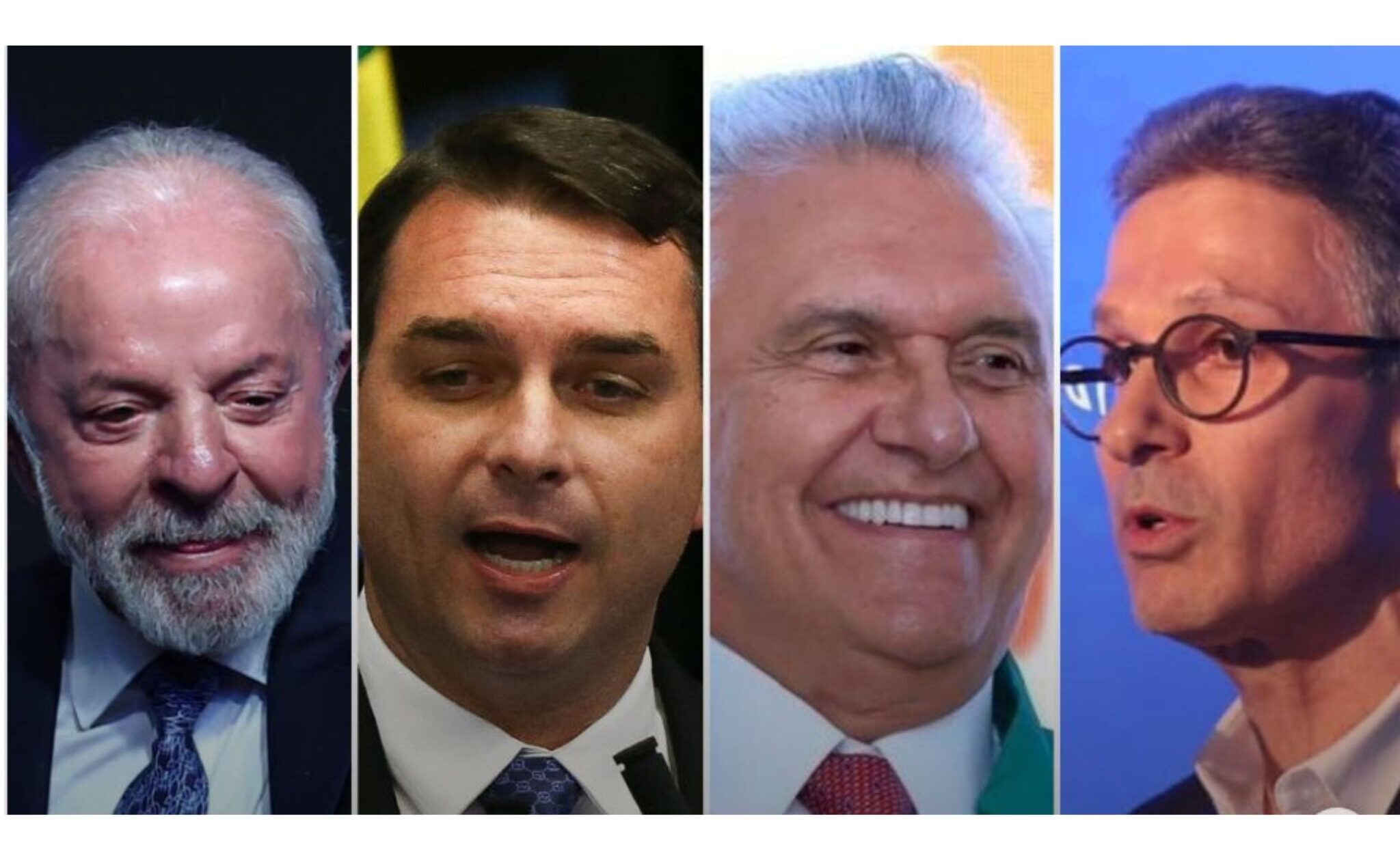Lula lidera disputa para 2026, e Caiado aparece como opção competitiva fora da polarização - Reprodução