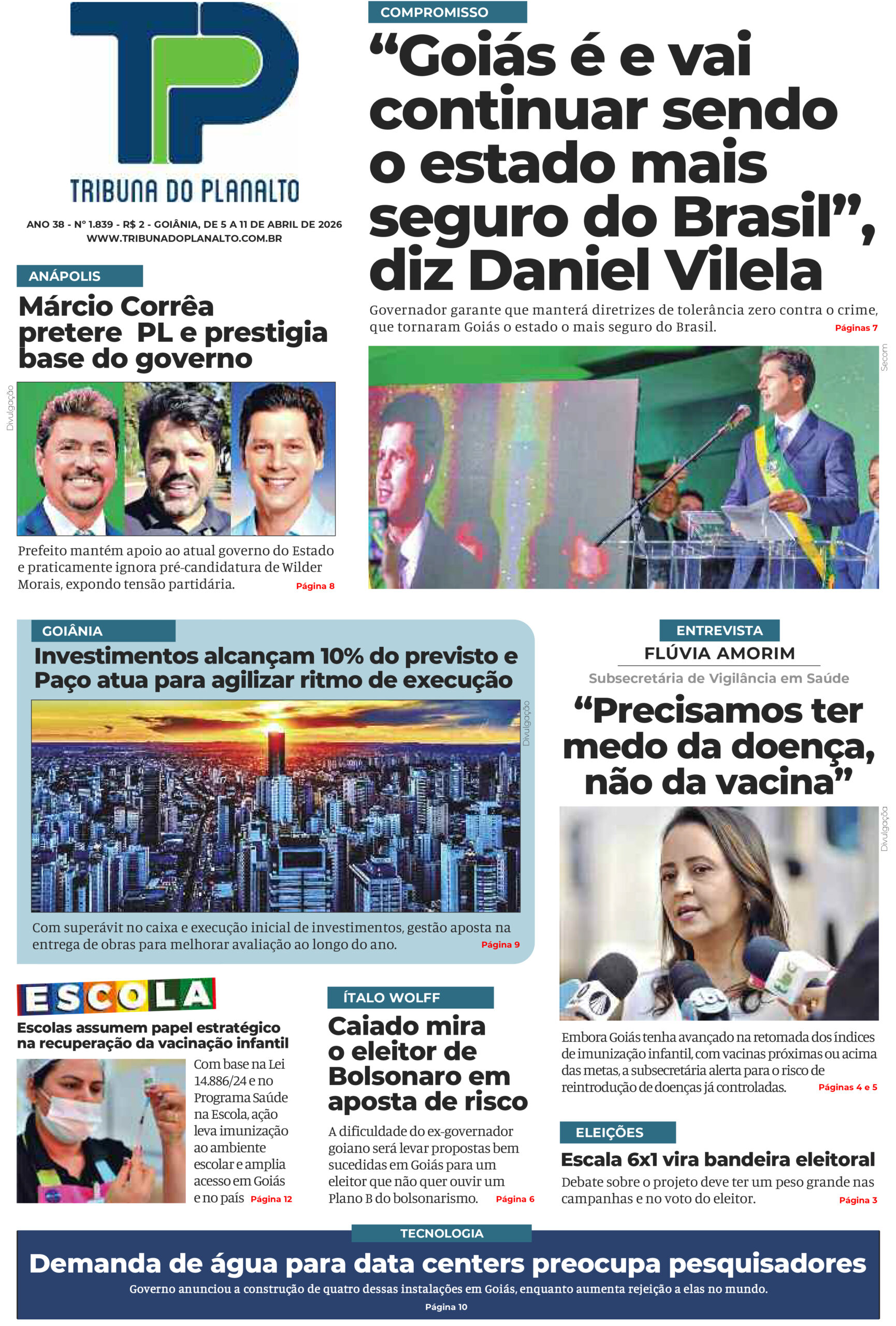Edição 1839 Impressa Tribuna do Planalto