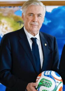 Carlo Ancelotti, um italiano no comando da seleção brasileira
