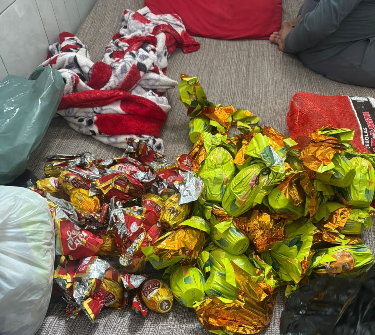 ovos de Páscoa motorista