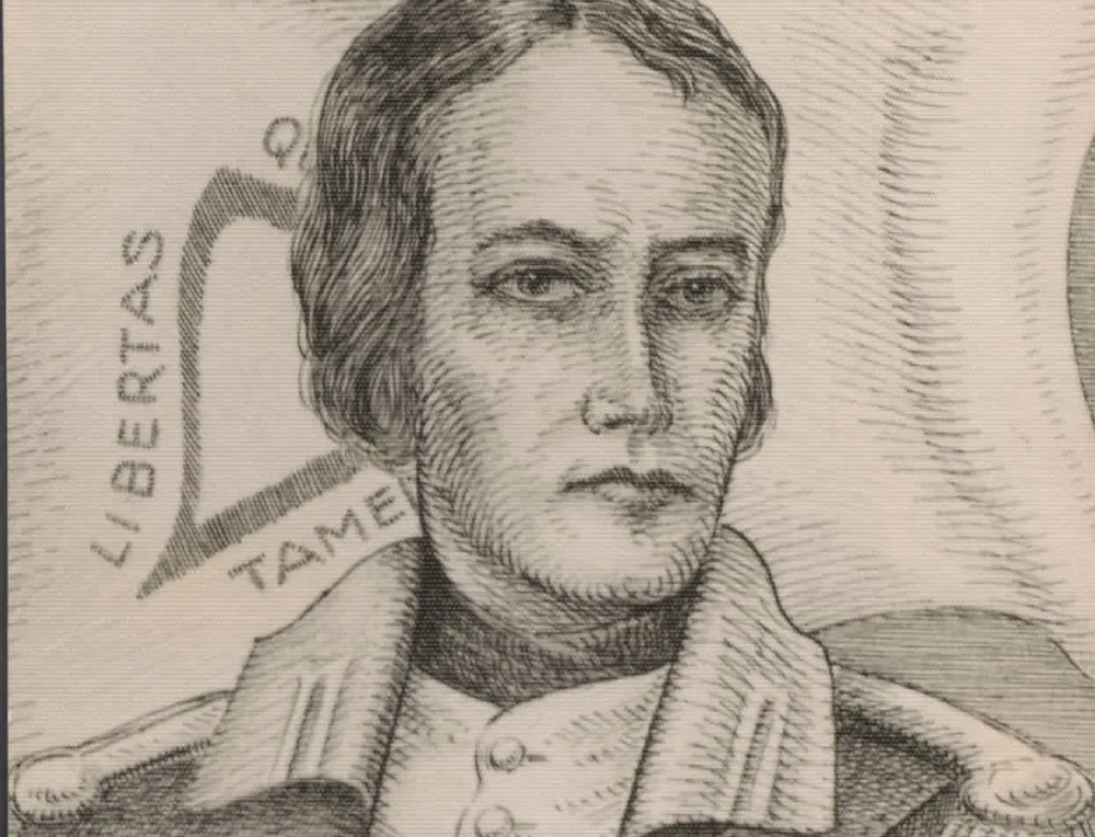 Retrato de Tiradentes — Foto: Arquivo Público Mineiro/Reprodução