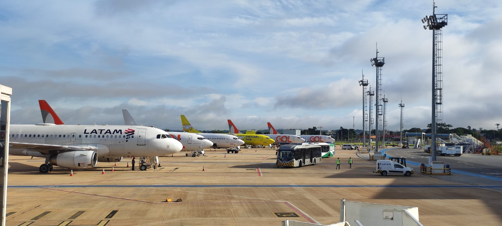 Goiânia recebe voos de Brasília após restrições meteorológicas no aeroporto da capital