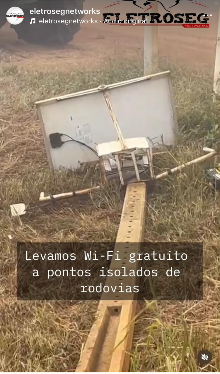 Vandalismo ameaça projeto de Wi-Fi gratuito em rodovias do Oeste goiano - Reprodução