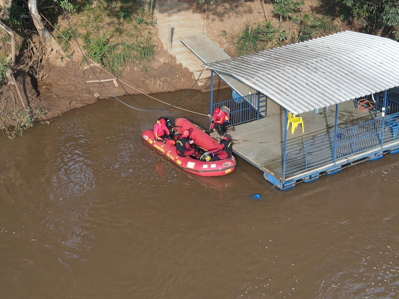 vítima de afogamento no Rio das Almas, em São Luiz do Norte