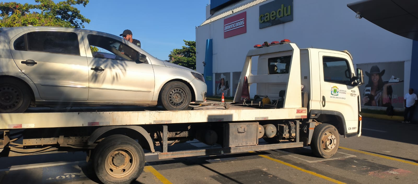 Motorista clandestino é flagrado e tem carro apreendido na Rodoviária de Goiânia