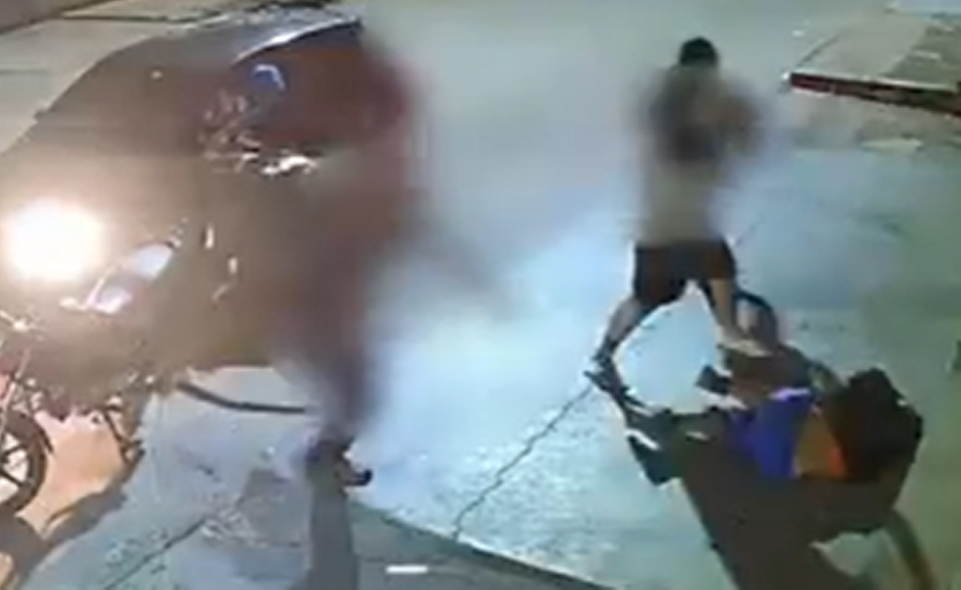 homem espancada em Anápolis
