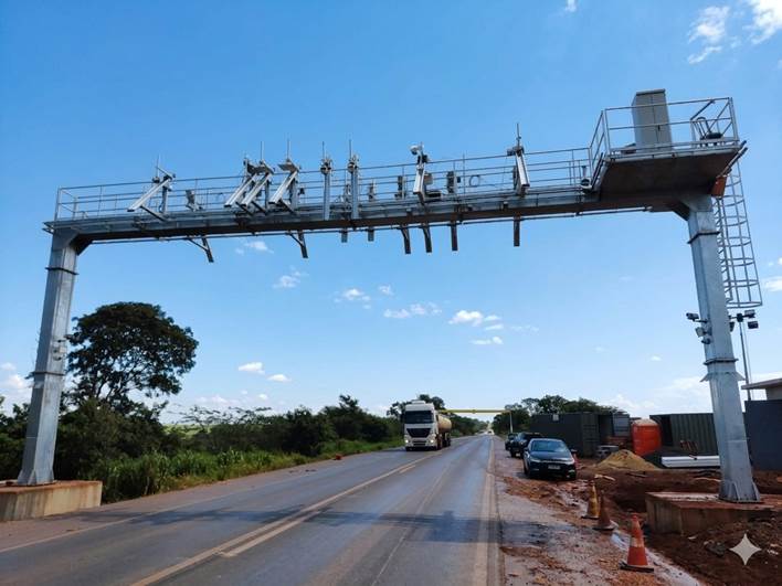 pedágio eletrônico Itumbiara