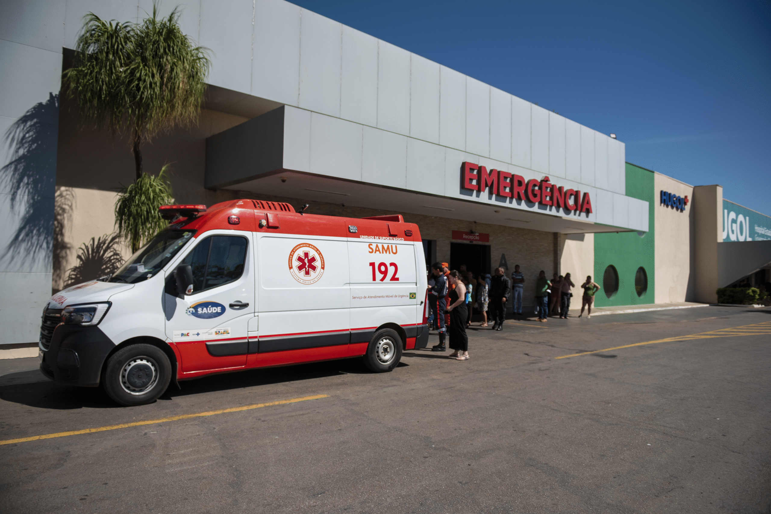 Equipe multiprofissional do Hugol atuam no atendimento de vítimas de acidentes de trânsito encaminhadas à unidade Goiás (Foto Klysman Prado Hugol)