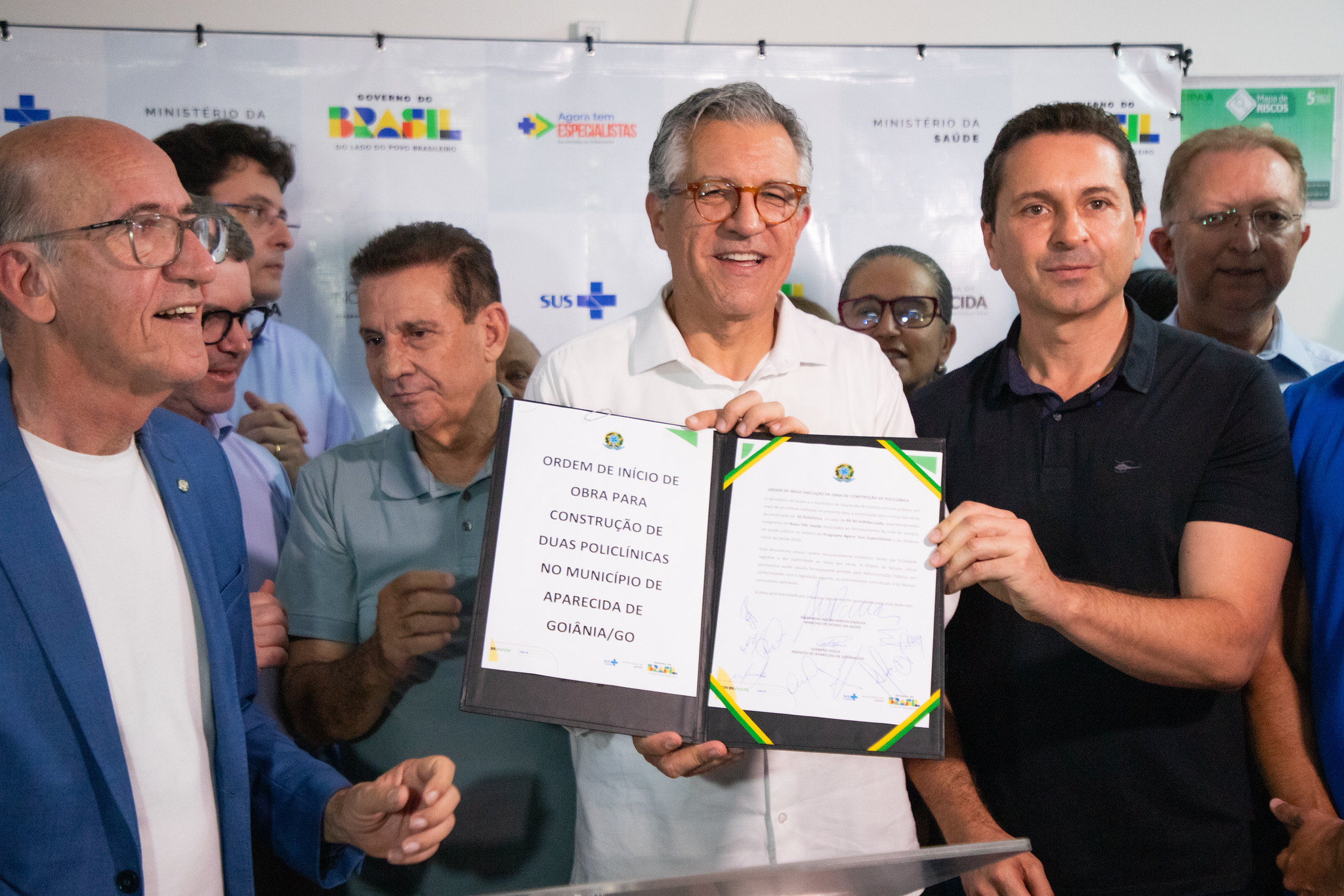 “Nenhum município do Brasil está começando duas policlínicas ao mesmo tempo”, diz Padilha em Aparecida (2)