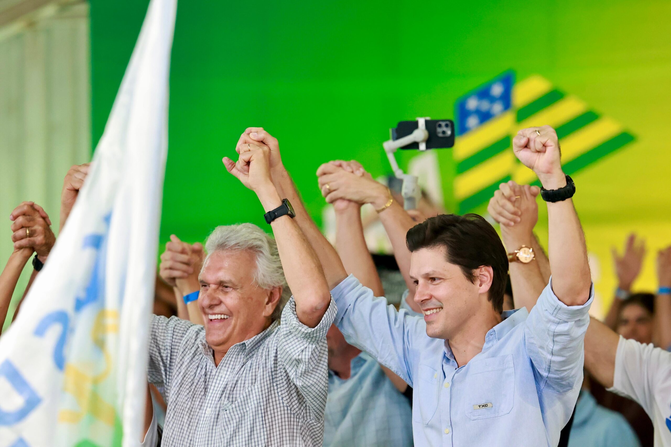 Evento em Rio Verde reuniu Caiado, Daniel Vilela e lideranças da região em ofensiva política no principal reduto do agronegócio goiano