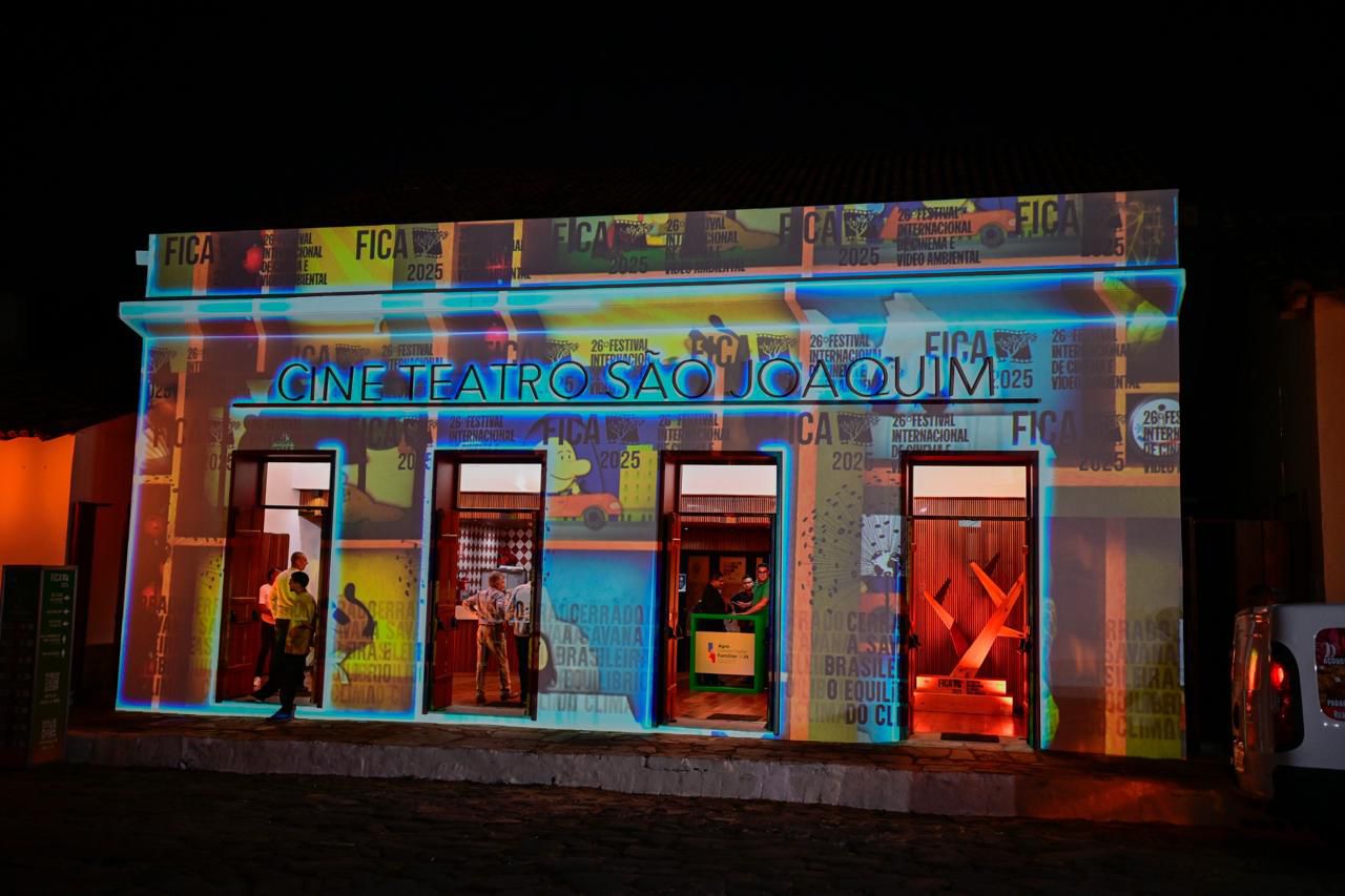 Luzes, arte e memória transformam a Cidade de Goiás durante o FICA 2026