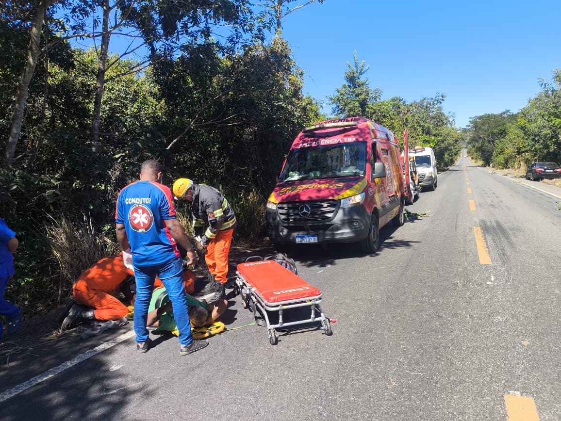 Motorista é resgatado após passar cerca de três dias em ribanceira em Teresina de Goiás