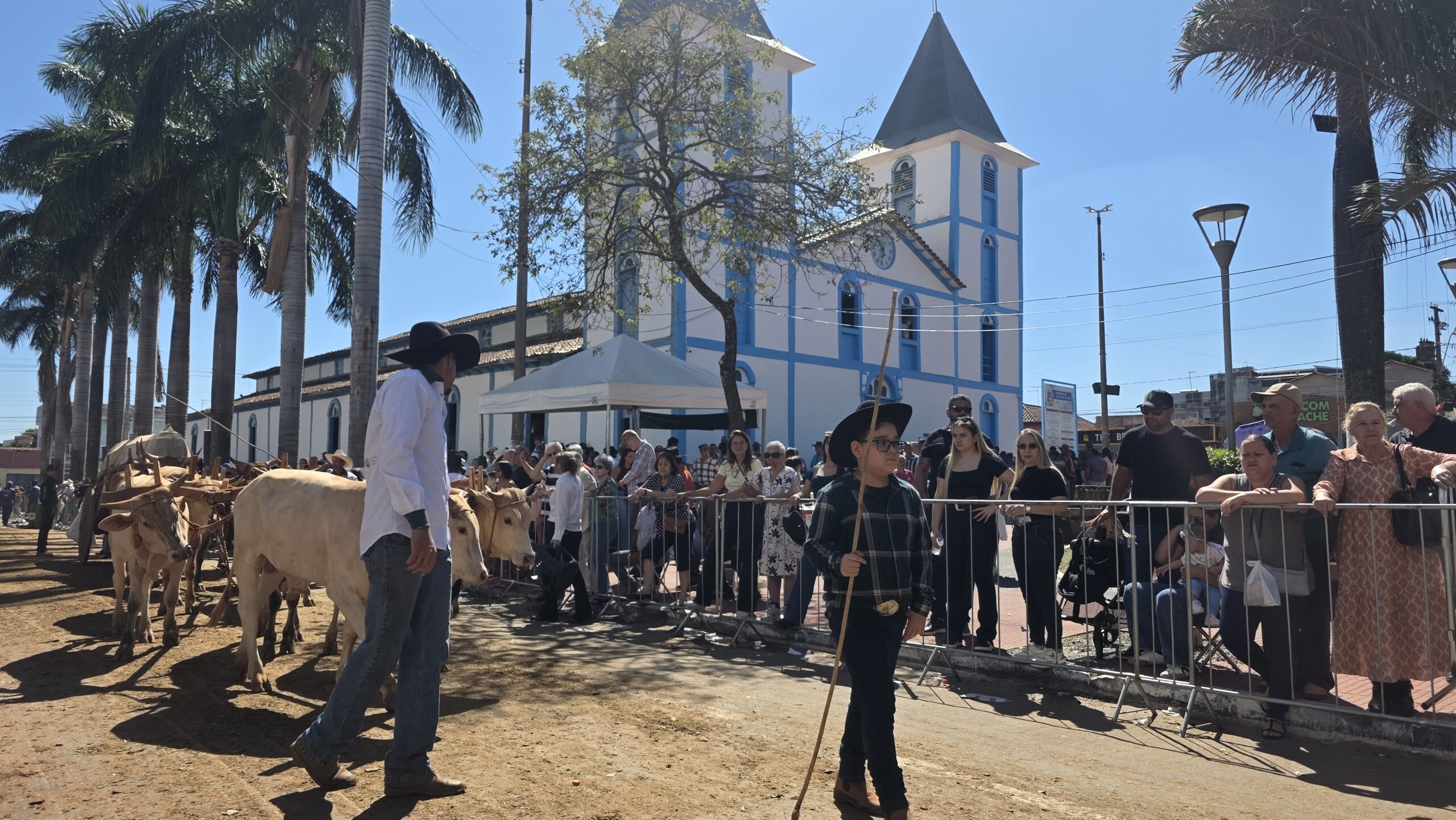 Fé, tradição e emoção marcam o Desfile dos Carros de Boi na Romaria do Divino Pai Eterno