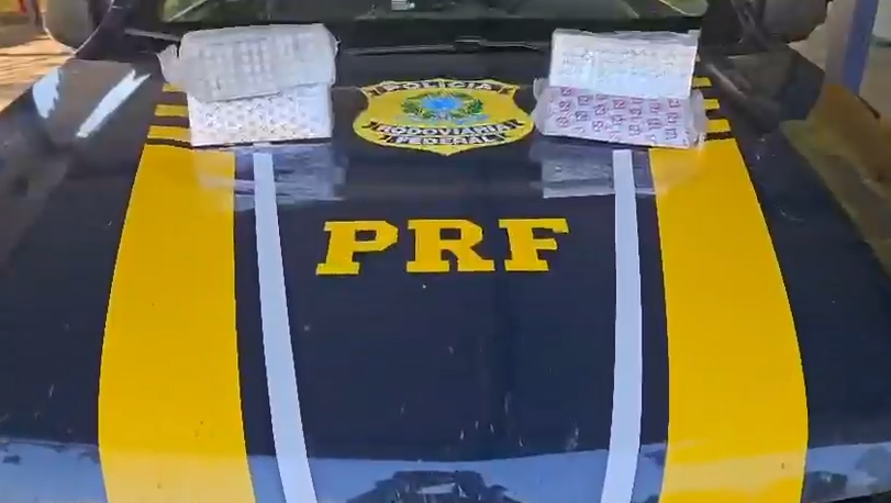 PRF prende caminhoneiro com cerca de 3 mil comprimidos de rebite na BR-153, em Porangatu