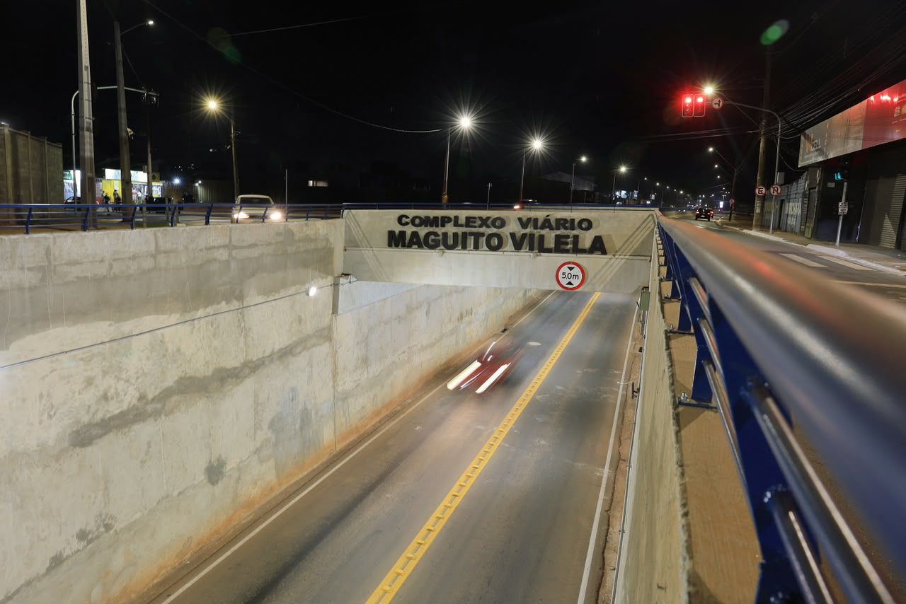 Complexo Viário Maguito Vilela é inaugurado e amplia ligação entre mais de 30 bairros de Aparecida