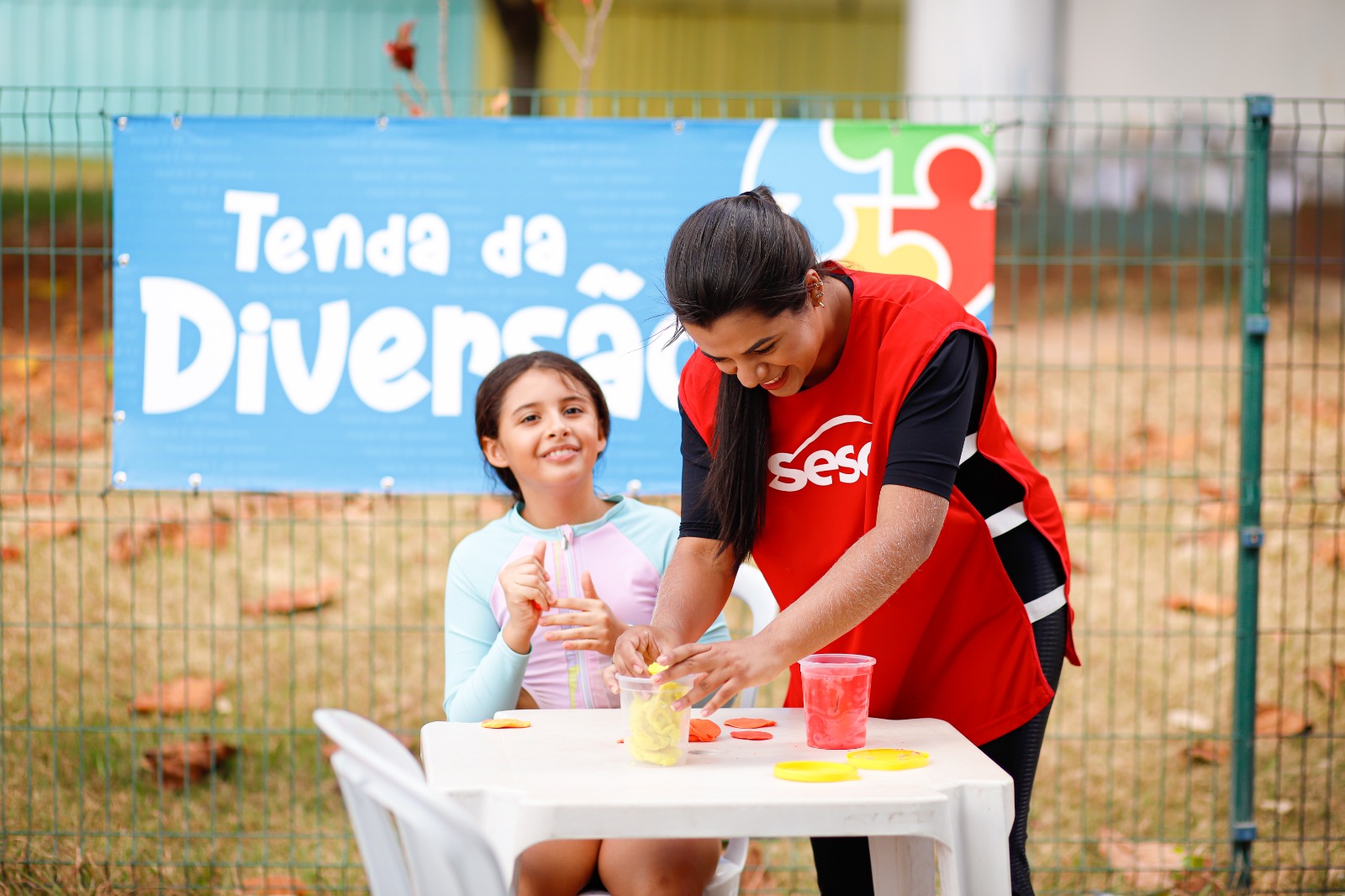 Colônia de férias inclusiva