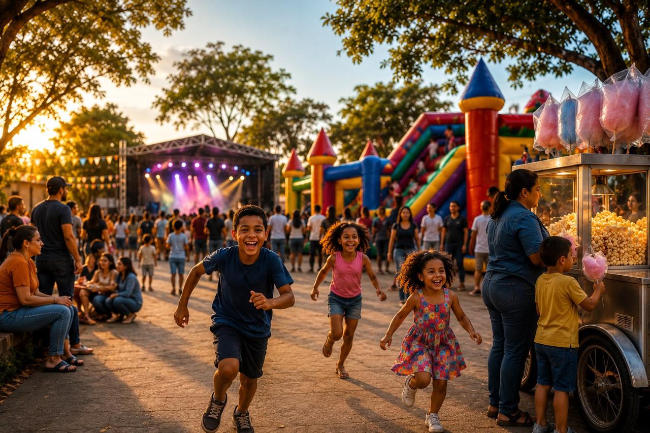 Férias raiz: evento gratuito reúne centenas de famílias na Praça da Mangalô no domingo, 19. Tarde da Alegria