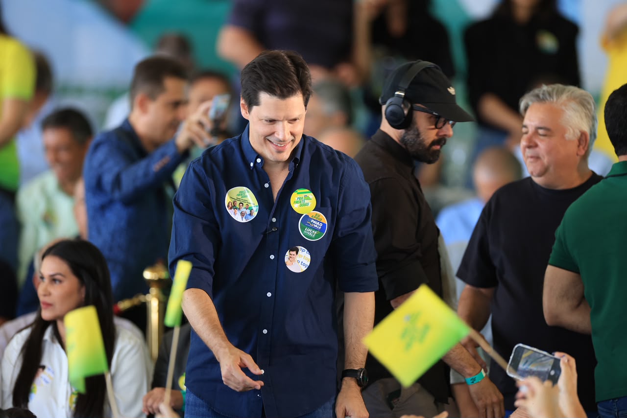 Governador Daniel Vilela na abertura do evento Pra Frente Goiás, em Trindade
